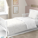 Happy Bee 100% Organic Cotton Single Children's Duvet Cover Set 100 x 200 cm