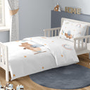 Happy Tony 100% Organic Cotton Single Children's Duvet Cover Set 100 x 200 cm