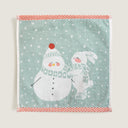 Snow Mint %100 Organik Pamuk El Havlusu 30 x 30 cm