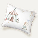 Circus %100 Organik Pamuk Dolgulu Biyeli Bebek Kırlent