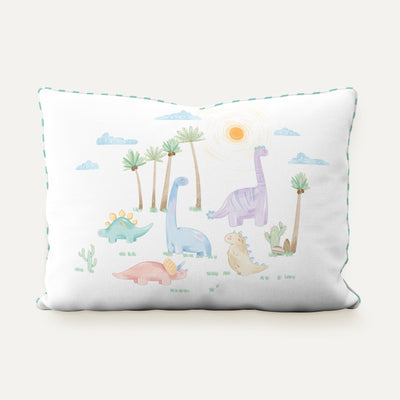 Dino 100% Cotton Filled Baby Pillow