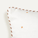 Happy Tony 100% Organic Cotton Filled Piped Baby Cushion