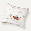 Happy Tony 100% Organic Cotton Filled Piped Baby Cushion