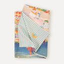 Little Wonderland 100% Organic Cotton Embroidered Double-Sided Blanket 100 x 100 cm