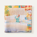 Little Wonderland 100% Organic Cotton Embroidered Double-Sided Blanket 100 x 100 cm