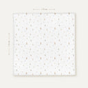 Circus %100 Organik Pamuk Yıkanmış Müslin Örtü 115 x 115 cm