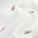 Happy Tony %100 Organik Pamuk Yıkanmış Müslin Örtü 115 x 115 cm