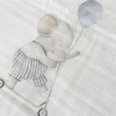 Circus %100 Organik Pamuk Müslin 2'li Örtü Seti 90 x 90 cm