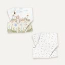 Moni 100% Organic Cotton Muslin 2-Piece Cover Set 90 x 90 cm