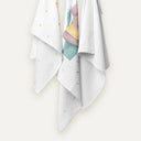 Koko %100 Organik Pamuk Yıkanmış Müslin 3'lü Örtü Seti 55 x 55 cm