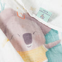 Koko %100 Organik Pamuk Yıkanmış Müslin 3'lü Örtü Seti 55 x 55 cm