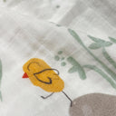 Simba %100 Organik Pamuk Yıkanmış Müslin 3'lü Örtü Seti 55 x 55 cm