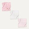Happy Cars 100% Organic Cotton Muslin Blanket Set (70x70 cm, 3 Pieces)