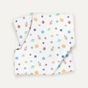 Space Planet %100 Organik Pamuk 3'lü Müslin Örtü Seti 70 x 70 cm