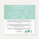 Boubou 100% Organic Cotton Muslin 2-Piece Cover Set 90 x 90 cm