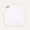 Happy Tony 100% Organic Cotton Embroidered Baby Swaddle Towel - 80x80cm