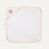 Loulou 100% Organic Cotton Embroidered Baby Swaddle Towel - 80x80cm