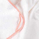 Loulou 100% Organic Cotton Embroidered Baby Swaddle Towel - 80x80cm