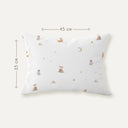 Night Night %100 Organik Pamuk Saten Bebek Yastık Kılıfı 35 x 45 cm