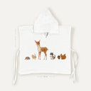 Forest Amigos Muslin Poncho