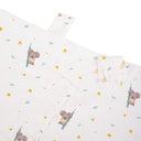 UV Korumalı Koko Müslin Çıtçıtlı Puset Örtüsü (UPF 30+)