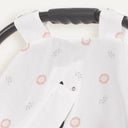 LouLou UV Korumalı Müslin Çıtçıtlı Puset Örtüsü UPF 30+