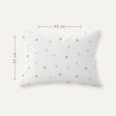 Safari %100 Organik Pamuk Saten Bebek Yastık Kılıfı 35 x 45 cm