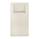 Bej %100 Organik Pamuk Bebek Lastikli Çarşaf Seti 70 x 140 cm