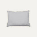 %100 Organik Pamuk Saten Çocuk Yastık Kılıfı 50 x 70 cm Gri