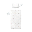 Happy Tony %100 Organik Pamuk Çocuk Lastikli Çarşaf Seti 140 x 200 cm