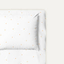 Stars %100 Organik Pamuk Saten Bebek Lastikli Çarşaf Seti 70 x 140 cm