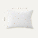 Stars %100 Organik Pamuk Saten Bebek Yastık Kılıfı 35 x 45 cm