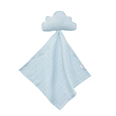 %100 Organik Pamuk Müslin Uyku Arkadaşı Mavi