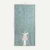 Giraffe Patterned Velour Towel - 70x140cm
