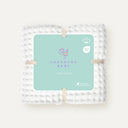 Waffle White 100% Organic Cotton Baby Blanket 90 x 120 cm
