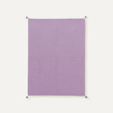 Waffle Lila %100 Organik Pamuk Bebek Pike 90 x 120 cm