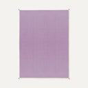 Waffle Lila %100 Organik Pamuk Tek Kişilik Pike 160 x 220 cm