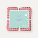 Waffle Pembe %100 Organik Pamuk Bebek Pike 90 x 120 cm