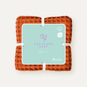 Waffle Turuncu %100 Organik Pamuk Bebek Pike 90 x 120 cm