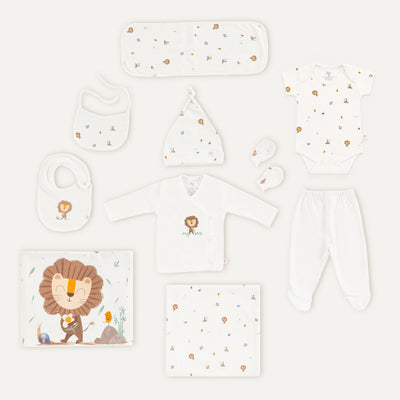 100% Organic Cotton 10 Piece Newborn Hospital Discharge Set