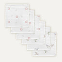 %100 Organik Pamuk Astra Allover Loulou 6'lı Ağız Bezi