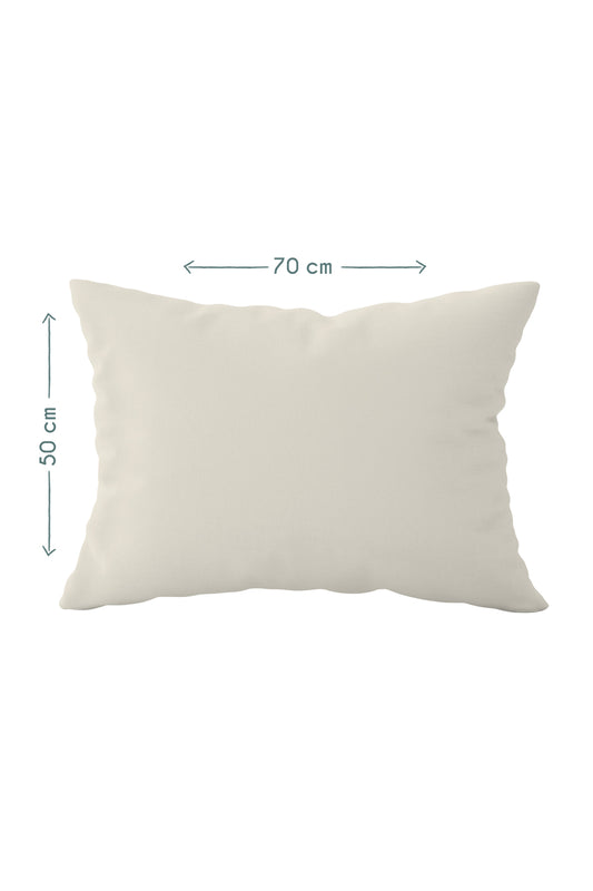 BEJ Saten Yastık Kılıfı - 50x70cm