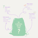 Happy Bee %100 Organik Pamuk Bez Bebek&Çocuk Çantası