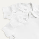 Feather %100 Organik Pamuk 2'li Kısa Kollu Bebek Body Seti