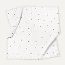 Cool Fox 100% Organic Cotton Embroidered Muslin Set of 2, 90 x 90 cm