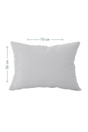 100% Organic Cotton Grey Kids Pillowcase 50 x 70 cm