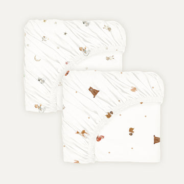 Lastikli Bebek Çarşafı 2 Adet - 45 x 75cm