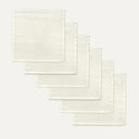 %100 Organik Pamuk Müslin Bej 6'lı Ağız Bezi