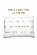 Oxygen %100 Organik Pamuk Penye Bebek Yastık Kılıfı 35 x 45 cm