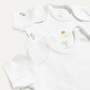 Safari %100 Organik Pamuk 2'li Kısa Kollu Bebek Body Seti